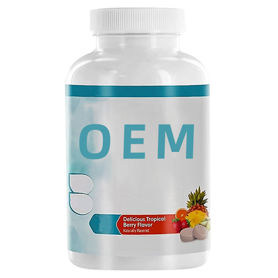 Food Grade OEM Pills Health Vegetarian Chewable Multivitamin Tablets