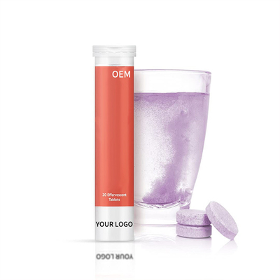 OEM 250mg-1000mg Effervescent Collagen Tablets No Side Effects For Skin Health