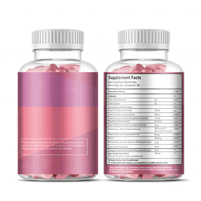 Women's Multivitamin with Vitamins A C D E K Immune Energy Body Health Support