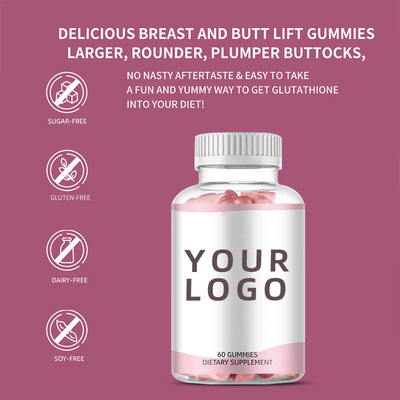 2023 newest OEM/odm The best-selling Carry buttock gummy for lady keep beauty and health care supplement
