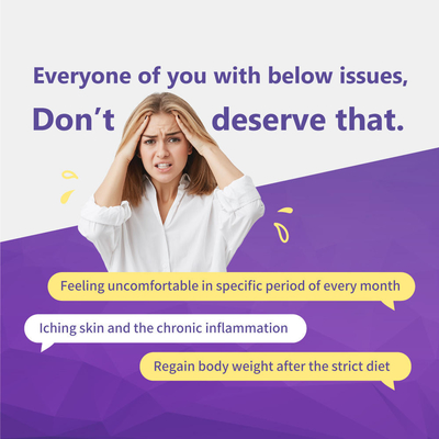 HACCP ISO Women Hormones Anti Anxiety Refined Borage Oil Softgel Capsule