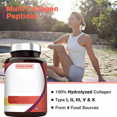 60 / 90 / 120cts / Bottle Women Nutritional Supplements Collagen Dietary Supplement Whitening Capsules