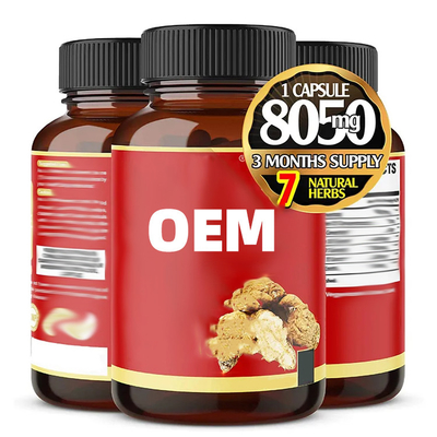 Organic Men'S Nutritional Supplements Maca Plus Capsules Strong Man Pills