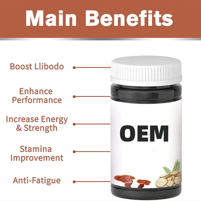 Herbal HACCP Men'S Nutritional Supplements Tongkat Ali Maca Extract Capsule