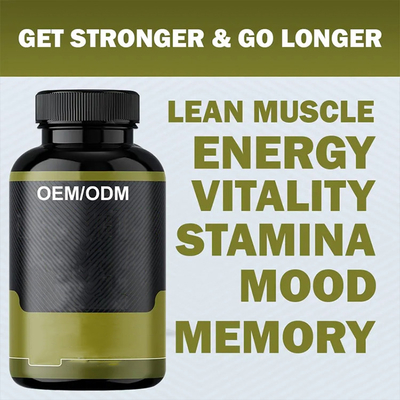 Male Enhancer Black Maca Root Capsule 60 Cts/Bottle
