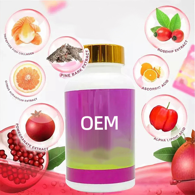 OEM Glutathione Skin Whitening Pills 60pcs/Soft Gel