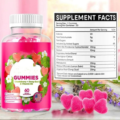 Women Bloating Relief Period Cramps Health Product Woman Pms Gummies
