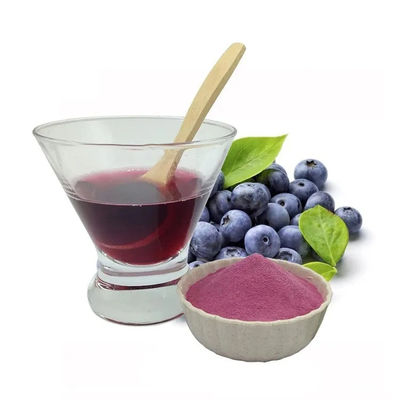 Extracto natural de frutas Bebida sólida instantánea Jugo de arándanos en polvo